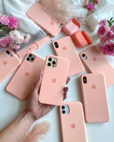 Soft Silicone iPhone Case (Grapefruit) – Sleek, Lightweight & Durable for iPhone 15