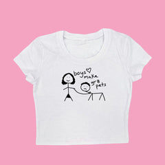 Boys Make Great Pets Baby Tee