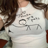 Boys Make Great Pets Baby Tee