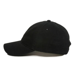 Black Embroidered Pizza Hat