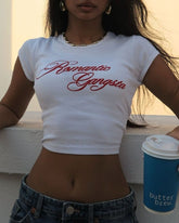 Romantic Gangsta Baby Tee for Women | Drip Republic Crop Top