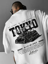 Tokyo Underground Oversized T-Shirt for Men – Premium Cotton, Streetwear Car Graphic
