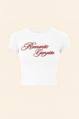 Romantic Gangsta Baby Tee for Women | Drip Republic Crop Top