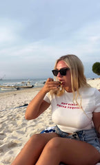 Hot Girls Drink Tequila Baby Tee – Women’s Crop Top