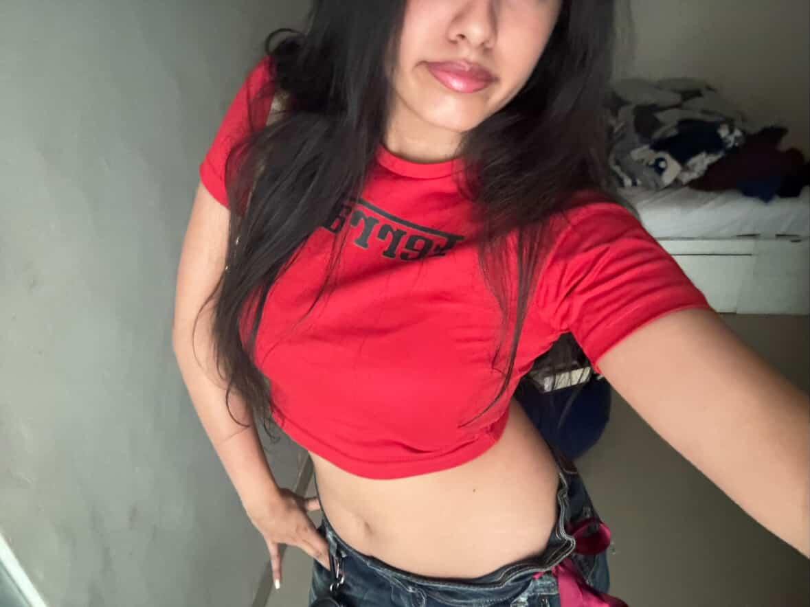 Ferrari-red-crop-top-women