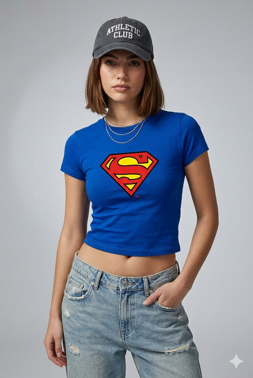 Superwoman Baby Tee