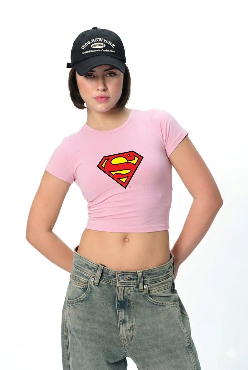 Superwoman Baby Tee