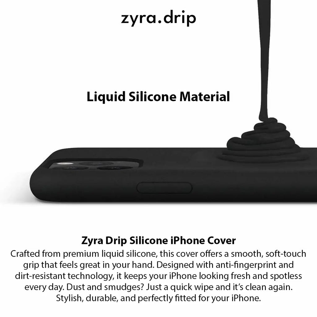 Soft Silicone iPhone Case (Grapefruit) – Sleek, Lightweight & Durable for iPhone 15 Pro Max