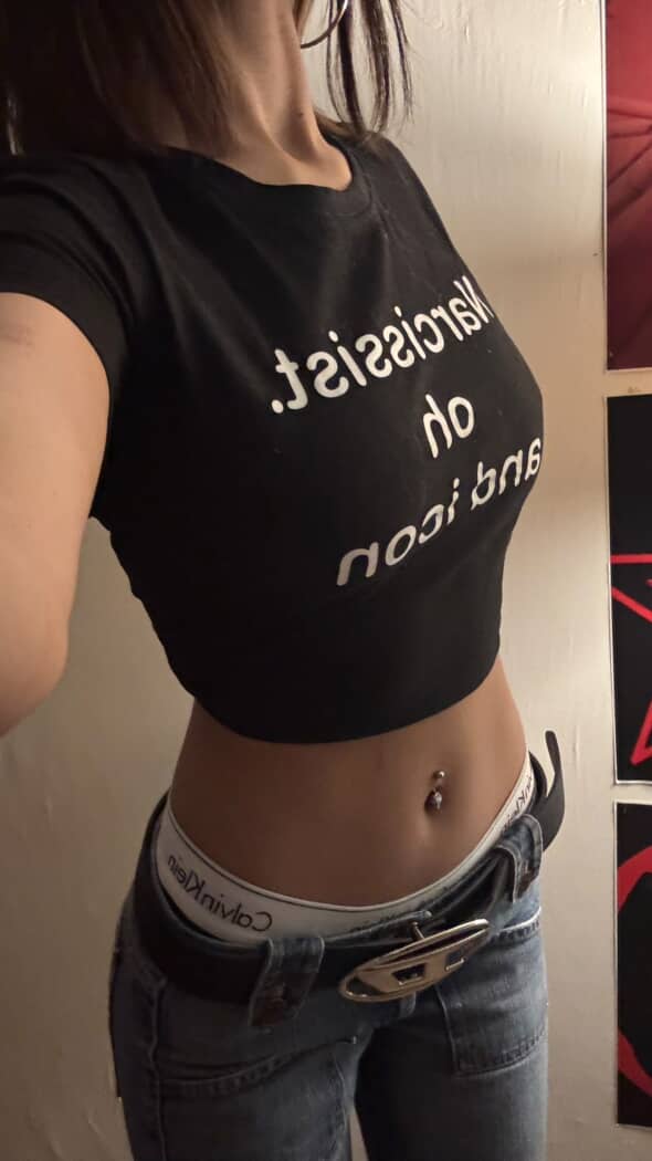 Narcissist "Oh and Icon" Baby Tee 