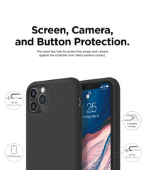 Midnight Blue iPhone Silicone Cover – Soft Touch, Anti-Slip & Stylish Protection for iPhone 13