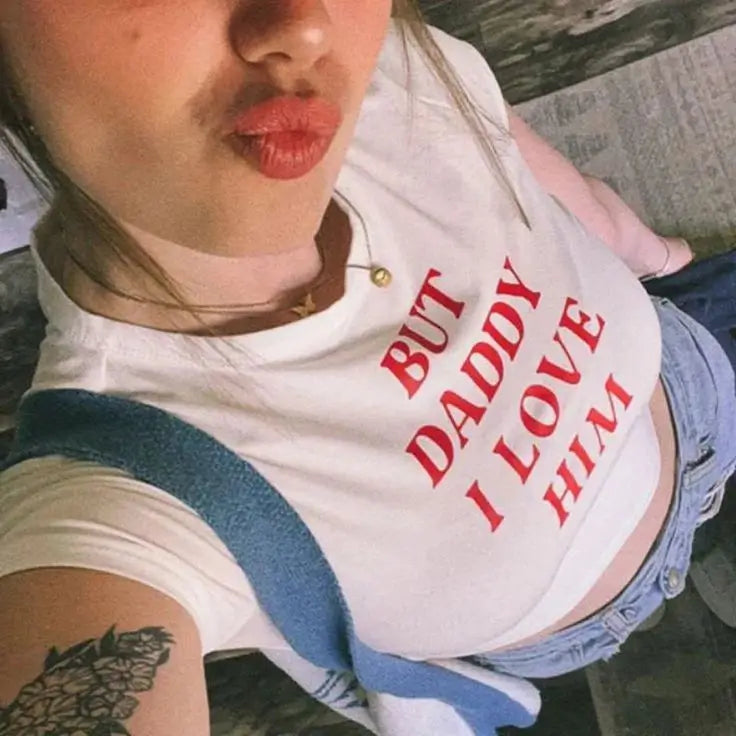 But Daddy I Love Him – Baby Tee for the Heartbreak Era 💔