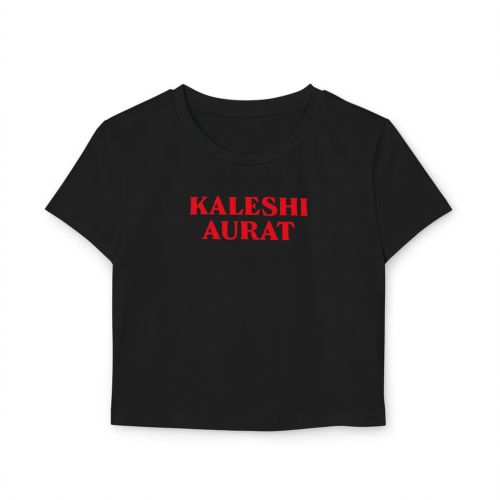 Kaleshi Aurat - Women's Baby Tee | Crop Top