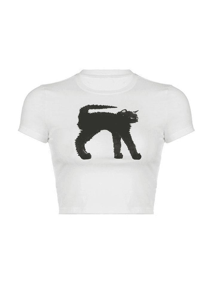 White Crop Top for Gen Z Girls