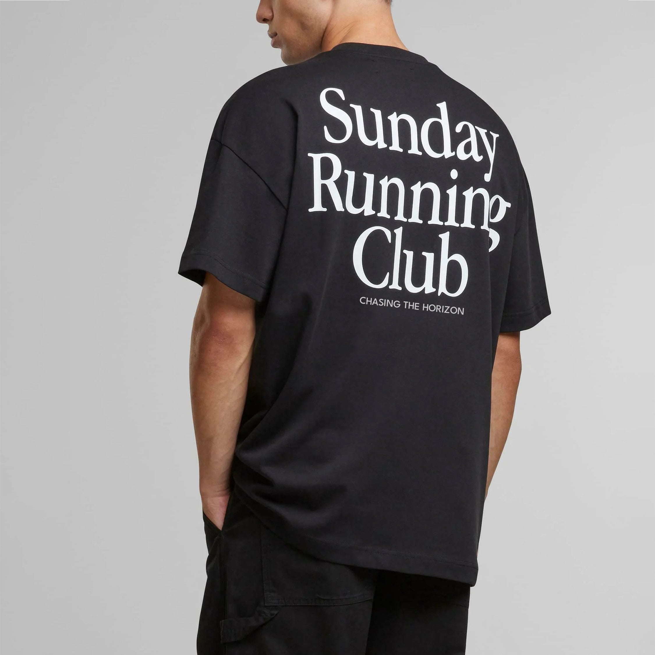 Sunday Running Club Graphic Shirt for Gen Z