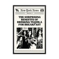 Tequila for Breakfast Poster | Wall Art