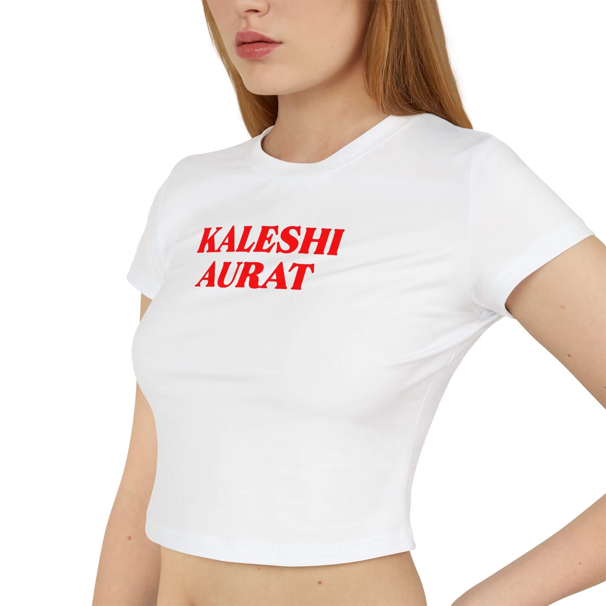 Kaleshi Aurat - Women's Baby Tee | Crop Top