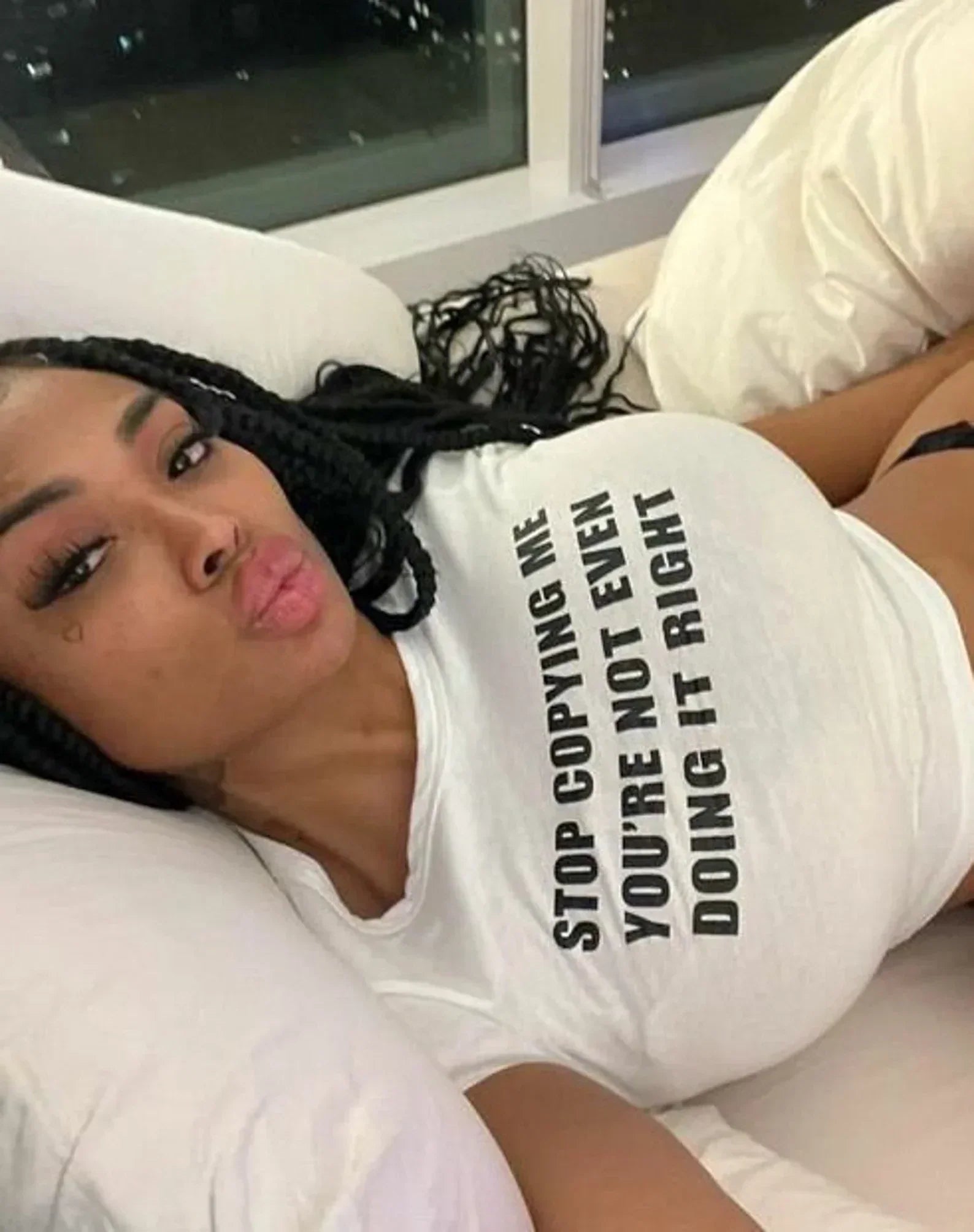 Stop Copying Me Baby Tee