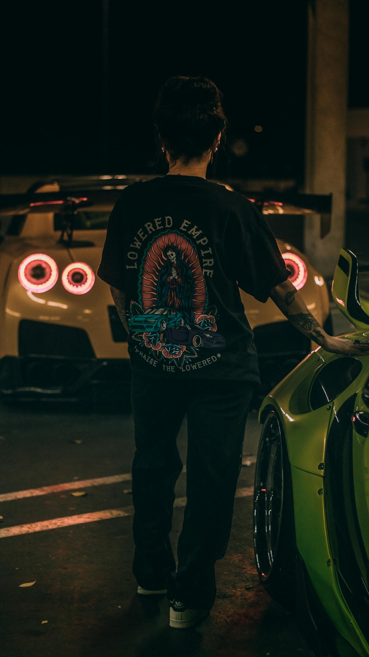 Lowered Empire Oversized Streetwear T-Shirt 