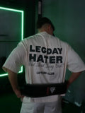 Oversized “Leg Day Hater” Gym T-Shirt for Men & Women