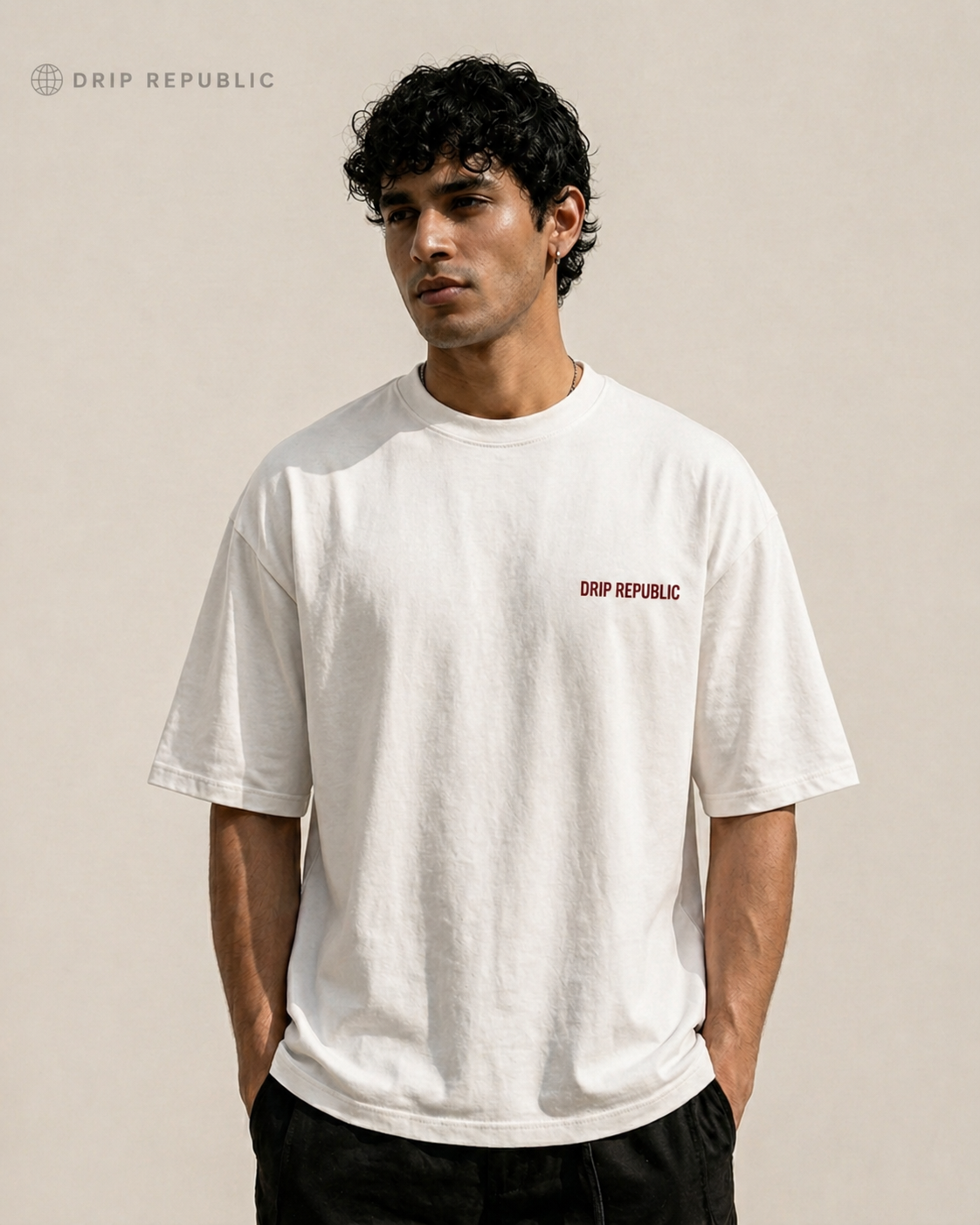 WANNA BE MY CARDIO? (RESPECTFULLY)” oversized  tee