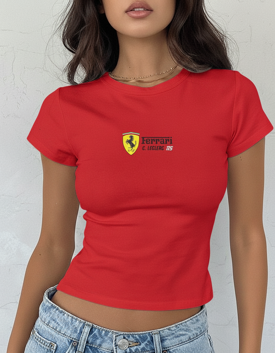 Ferrari Inspired Racing Baby Tee