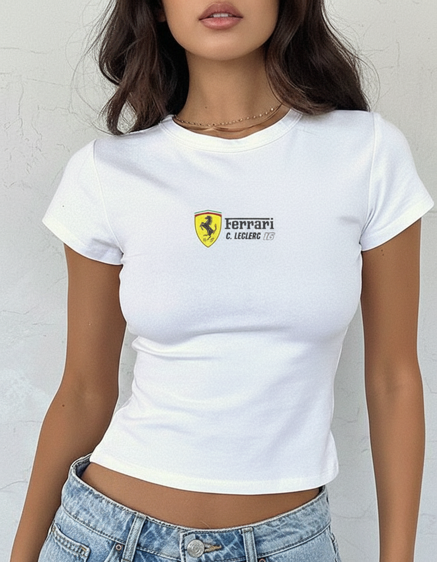Ferrari Inspired Racing Baby Tee