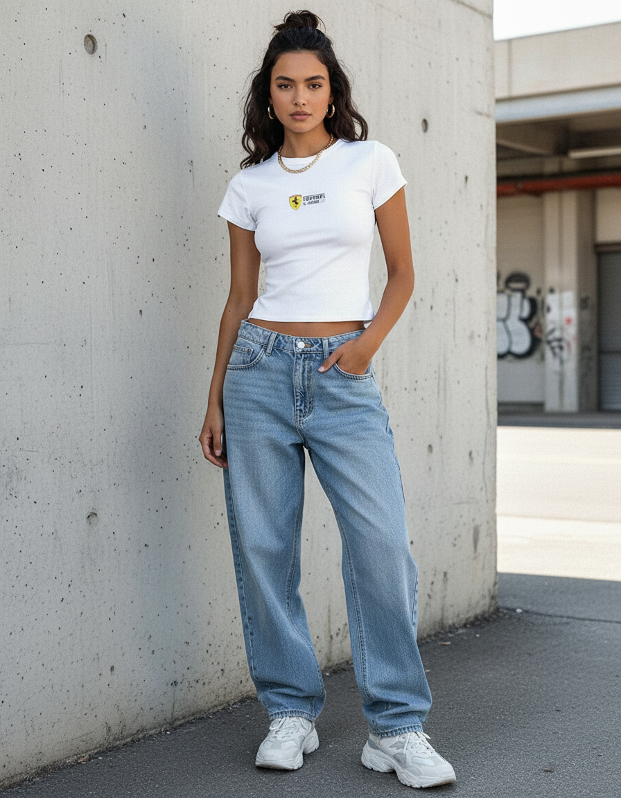 Ferrari Inspired Racing Baby Tee