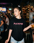 BLACKPINK Oversized Drop Shoulder T-Shirt – 240 GSM Cotton