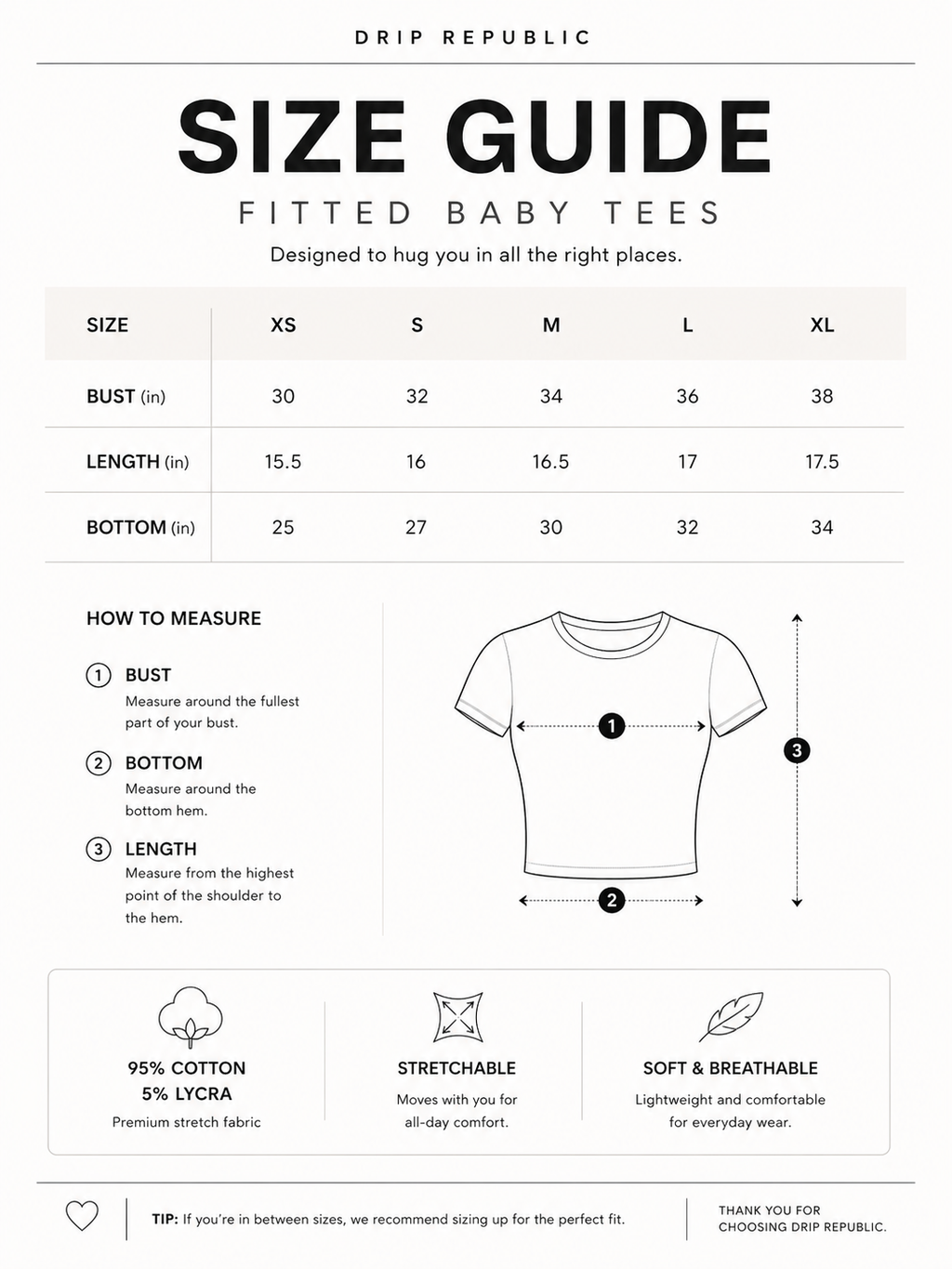 Brooklyn New York Baby Tee – Slim Fit Cropped Graphic T-Shirt